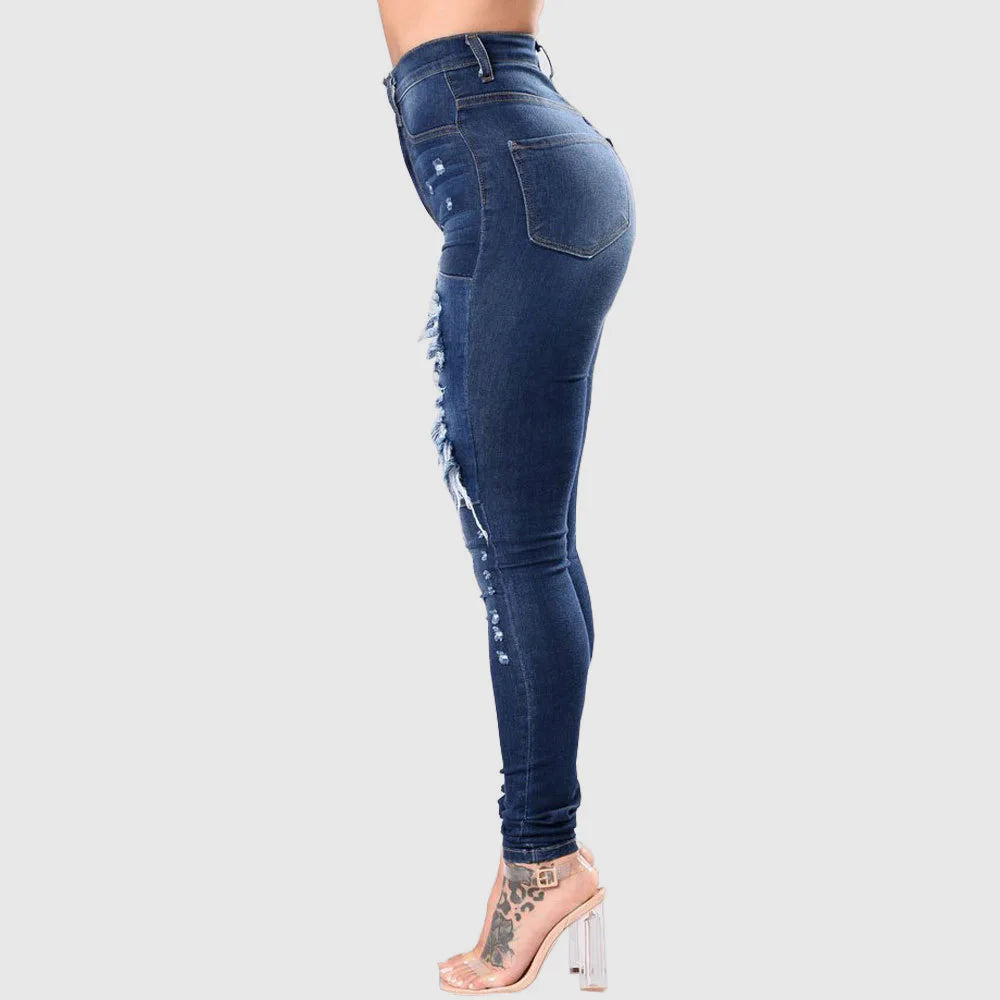 Pantalones vaqueros rotos extreme slim